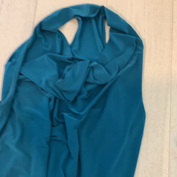 Turquoise blouse - Picture 4 of 4